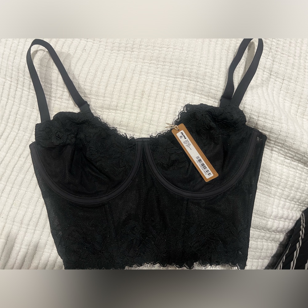 SKIMS Femi Lace Demi corset NWT
